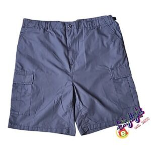 Rothco Cargo Navy Blue Ultra Force Bdu Short Medium Adjustable Waist 39 - 43